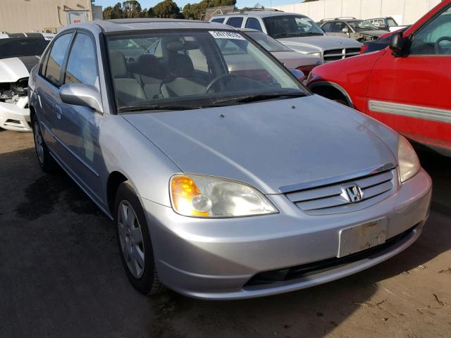 2HGES26892H541671 - 2002 HONDA CIVIC EX SILVER photo 1