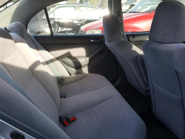 2HGES26892H541671 - 2002 HONDA CIVIC EX ვერცხლისფერი ფოტო 6