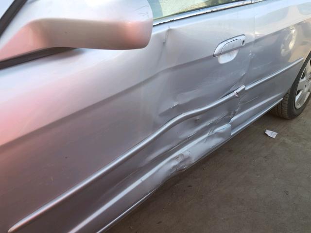 2HGES26892H541671 - 2002 HONDA CIVIC EX ვერცხლისფერი ფოტო 9