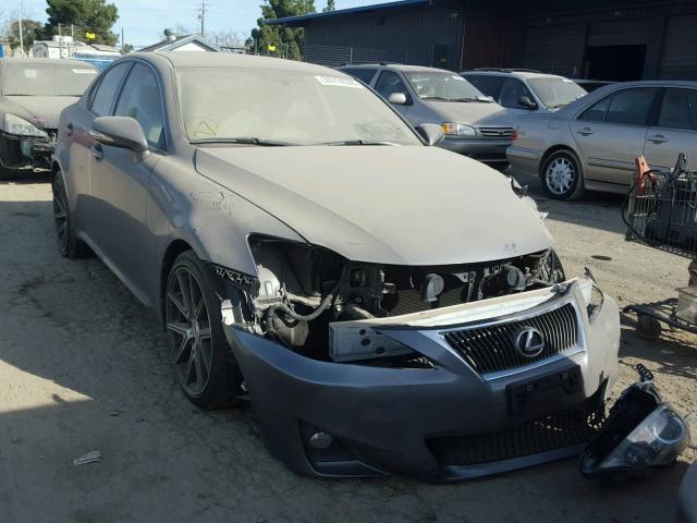 JTHBF5C26C5170578 - 2012 LEXUS IS 250 GRAY photo 1