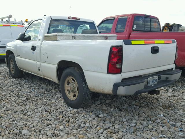 1GCEC14W1XZ203003 - 1999 CHEVROLET SILVERADO WHITE photo 3