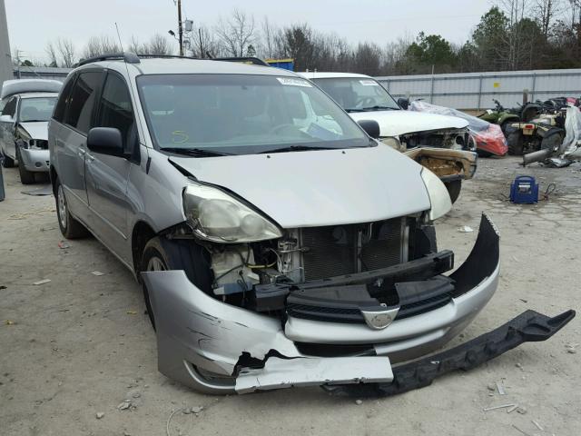 5TDZA23C75S261605 - 2005 TOYOTA SIENNA CE GRAY photo 1