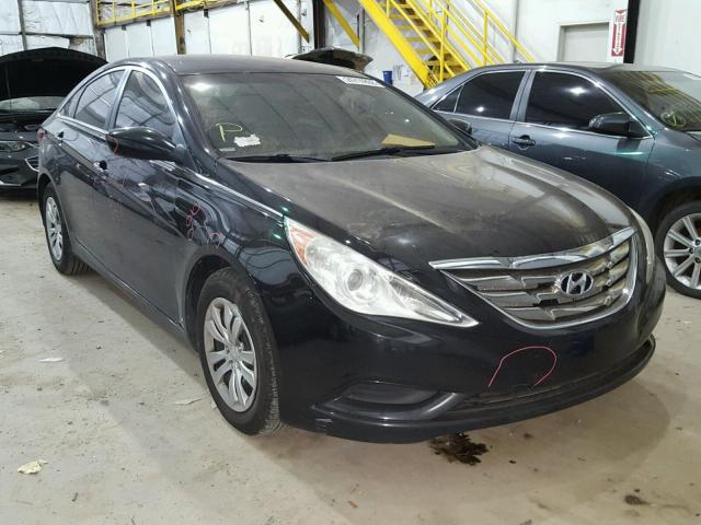 5NPEB4AC5CH329378 - 2012 HYUNDAI SONATA GLS BLACK photo 1