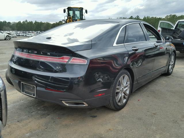 3LN6L2GK8DR824138 - 2013 LINCOLN MKZ BLACK photo 4