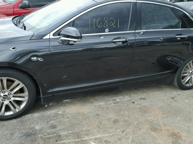 3LN6L2GK8DR824138 - 2013 LINCOLN MKZ BLACK photo 9