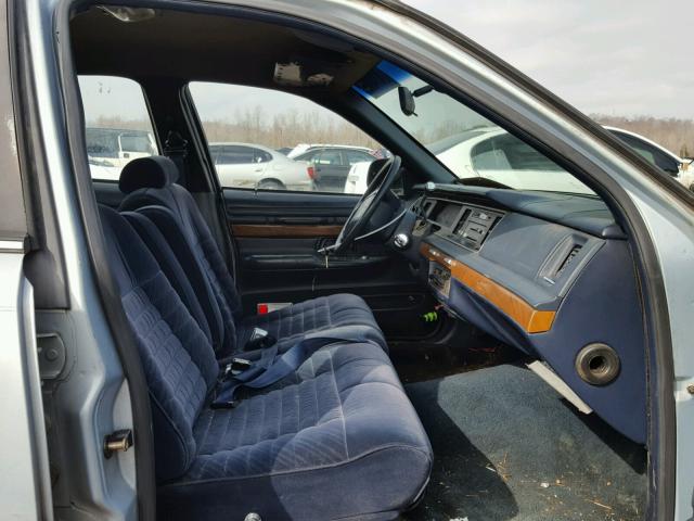 2MECM74W1NX601367 - 1992 MERCURY GRAND MARQ BLUE photo 5