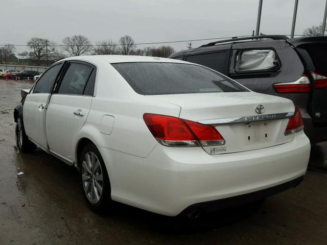 4T1BK3DB5BU385188 - 2011 TOYOTA AVALON BAS 白色 照片 3