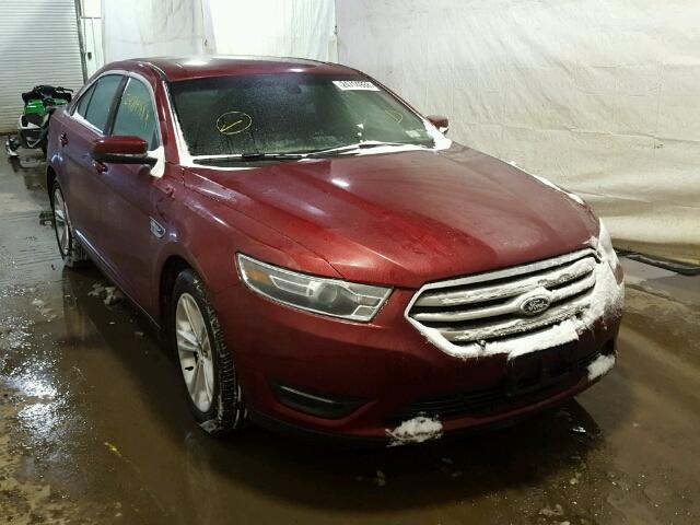 1FAHP2E85FG105342 - 2015 FORD TAURUS SEL BURGUNDY photo 1