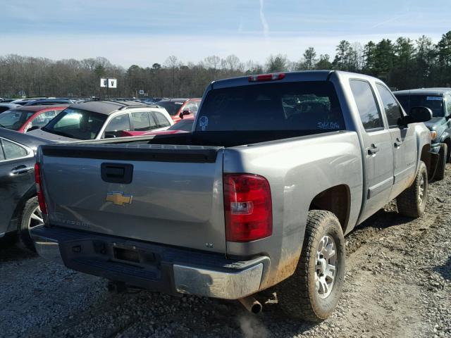 2GCEC13C381243875 - 2008 CHEVROLET SILVERADO GRAY photo 4