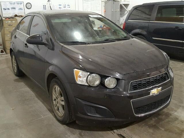 1G1JC5SH2E4110892 - 2014 CHEVROLET SONIC LT BROWN photo 1