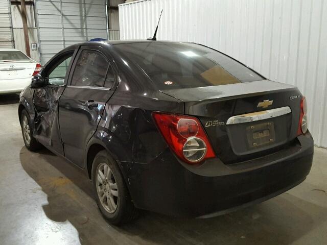 1G1JC5SH2E4110892 - 2014 CHEVROLET SONIC LT BROWN photo 3