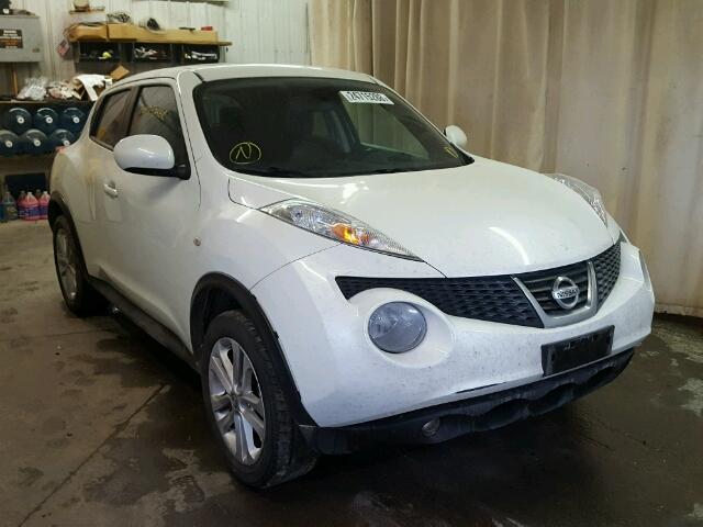 JN8AF5MV0CT119714 - 2012 NISSAN JUKE S WHITE photo 1