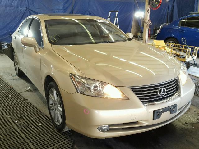 JTHBJ46G482162181 - 2008 LEXUS ES 350 GOLD photo 1