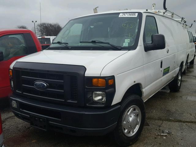 1FTNE2EL0ADA60327 - 2010 FORD ECONOLINE WHITE photo 2