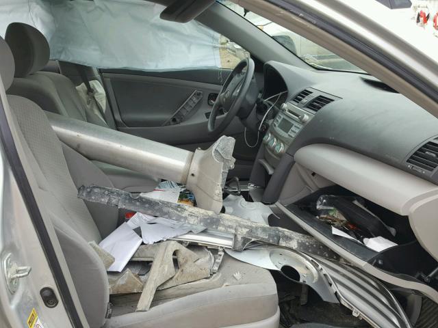 4T1BE46K87U658108 - 2007 TOYOTA CAMRY NEW SILVER photo 5