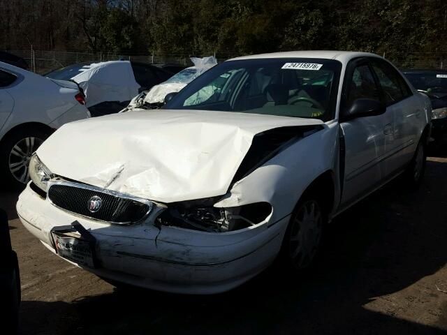 2G4WS52J731211451 - 2003 BUICK CENTURY CU WHITE photo 2