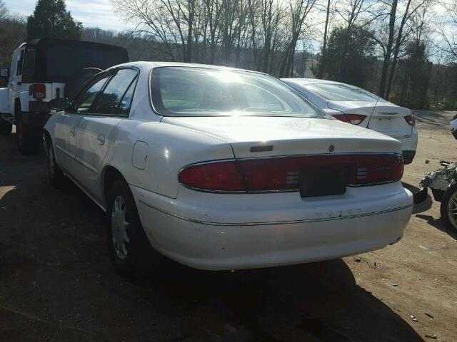 2G4WS52J731211451 - 2003 BUICK CENTURY CU WHITE photo 3