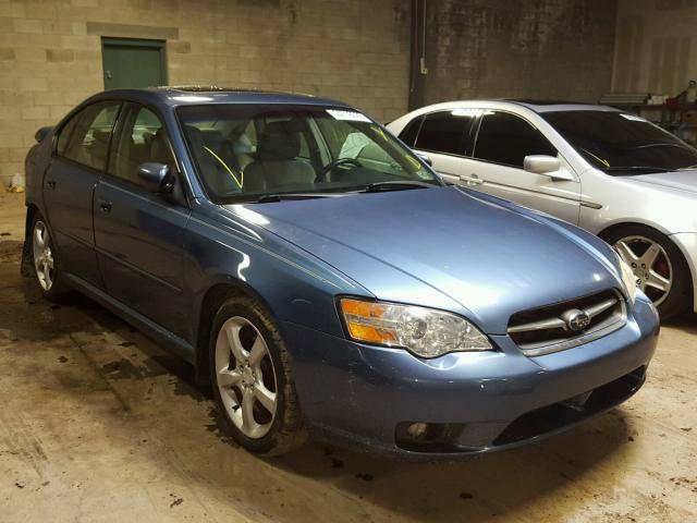 4S3BL626477213782 - 2007 SUBARU LEGACY 2.5 BLUE photo 1