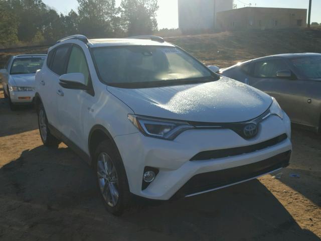 JTMDJREVXGD022663 - 2016 TOYOTA RAV4 HV LI WHITE photo 1