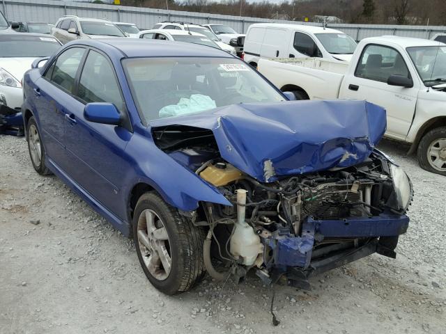 1YVFP80D935M28660 - 2003 MAZDA 6 S BLUE photo 1