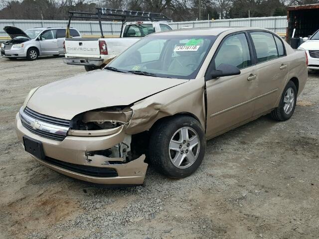 1G1ZT52804F236190 - 2004 CHEVROLET MALIBU LS BROWN photo 2