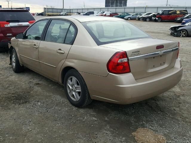 1G1ZT52804F236190 - 2004 CHEVROLET MALIBU LS ყავისფერი ფოტო 3