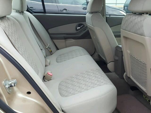 1G1ZT52804F236190 - 2004 CHEVROLET MALIBU LS ყავისფერი ფოტო 6