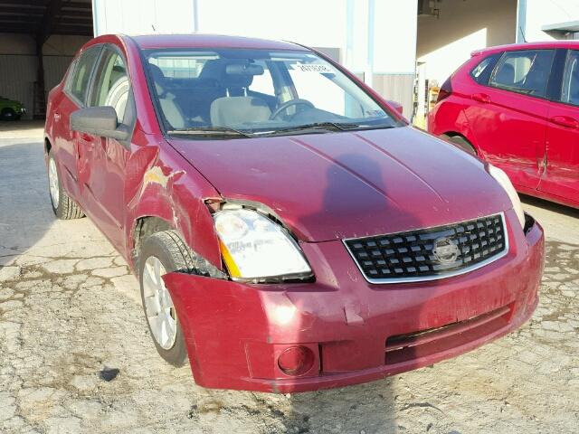 3N1AB61E58L756064 - 2008 NISSAN SENTRA 2.0 RED photo 1