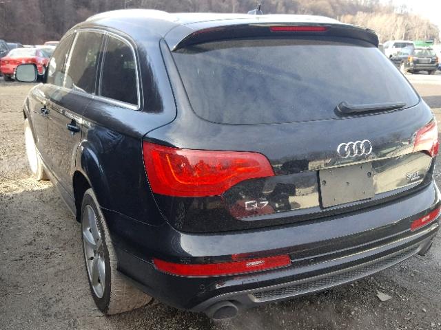 WA1DGAFE5FD006961 - 2015 AUDI Q7 PRESTIG BLACK photo 3