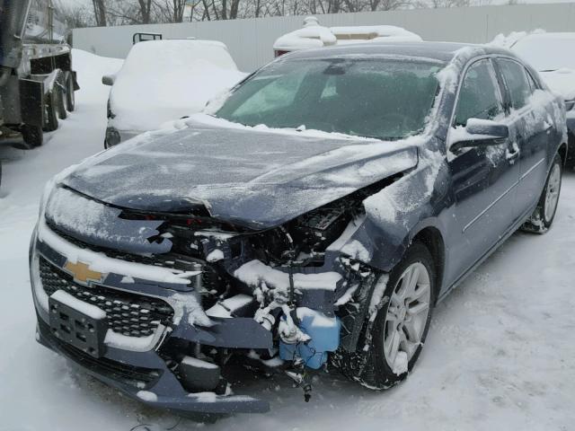 1G11C5SL6FF143615 - 2015 CHEVROLET MALIBU 1LT BLUE photo 2