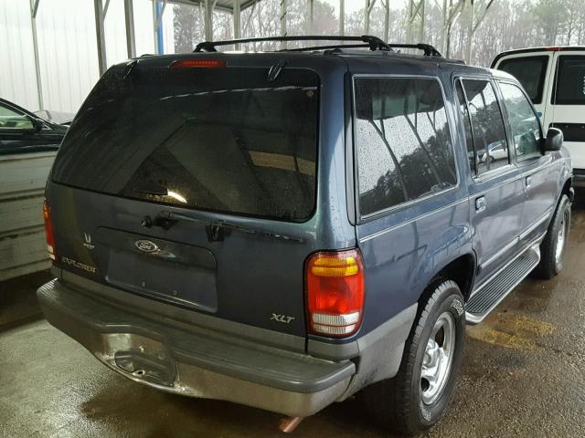 1FMZU32E1XUC58127 - 1999 FORD EXPLORER BLUE photo 4