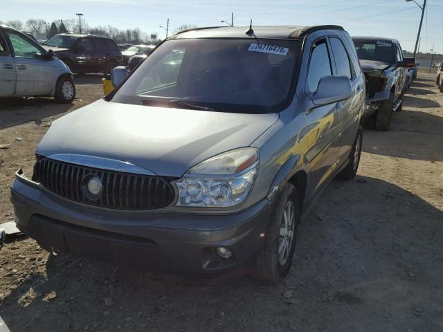 3G5DA03E94S592851 - 2004 BUICK RENDEZVOUS GRAY photo 2