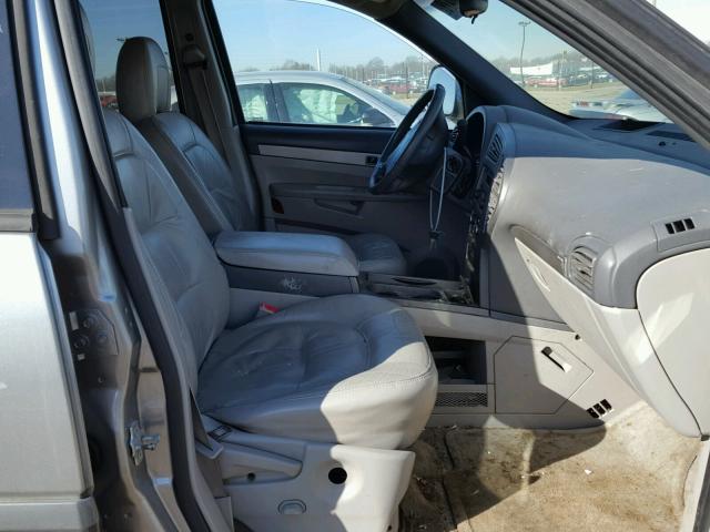 3G5DA03E94S592851 - 2004 BUICK RENDEZVOUS GRAY photo 5