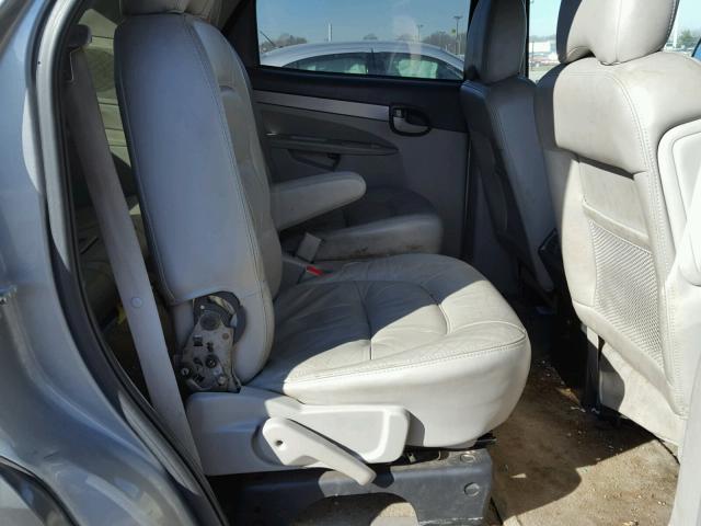 3G5DA03E94S592851 - 2004 BUICK RENDEZVOUS GRAY photo 6