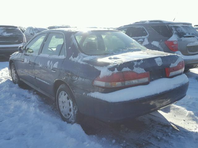 JHMCG56431C004543 - 2001 HONDA ACCORD LX BLUE photo 3