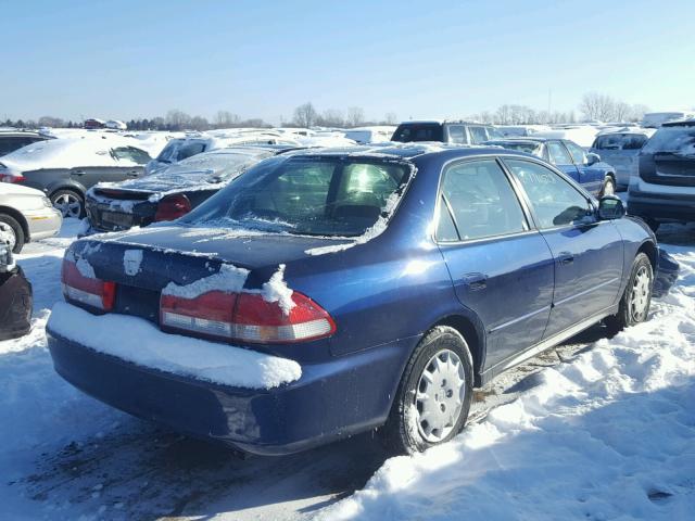 JHMCG56431C004543 - 2001 HONDA ACCORD LX BLUE photo 4