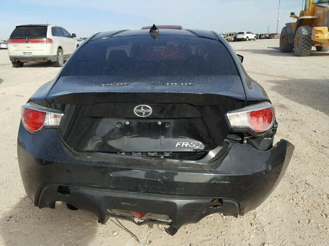 JF1ZNAA18D1720030 - 2013 TOYOTA SCION FR-S BLACK photo 6