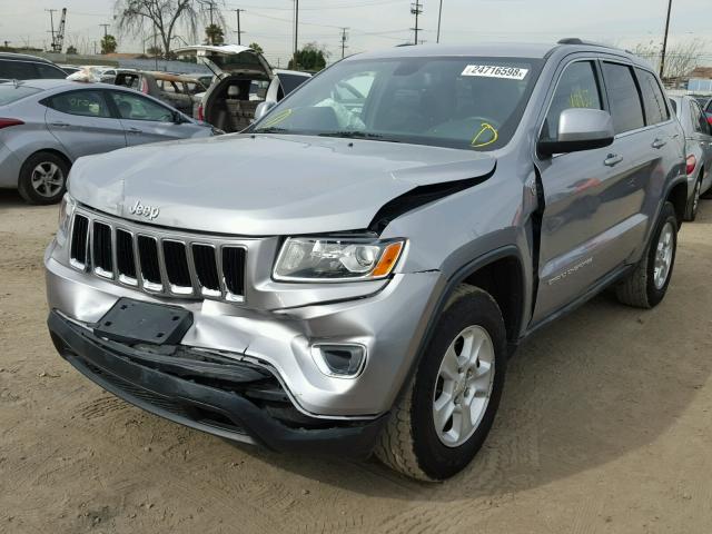 1C4RJFAG6EC333750 - 2014 JEEP GRAND CHER GRAY photo 2