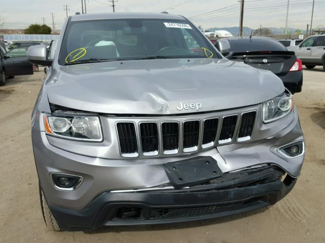 1C4RJFAG6EC333750 - 2014 JEEP GRAND CHER GRAY photo 9