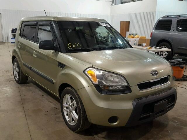 KNDJT2A24A7165209 - 2010 KIA SOUL + GREEN photo 1