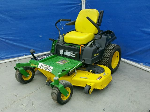 1GXZ540WTGG013457 - 2016 JOHN DEERE MOWER GREEN photo 2