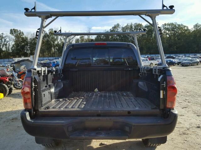 5TFJX4GN8FX049004 - 2015 TOYOTA TACOMA DOU GRAY photo 9