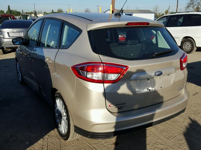 1FADP5AU4HL100999 - 2017 FORD C-MAX SE GOLD photo 3