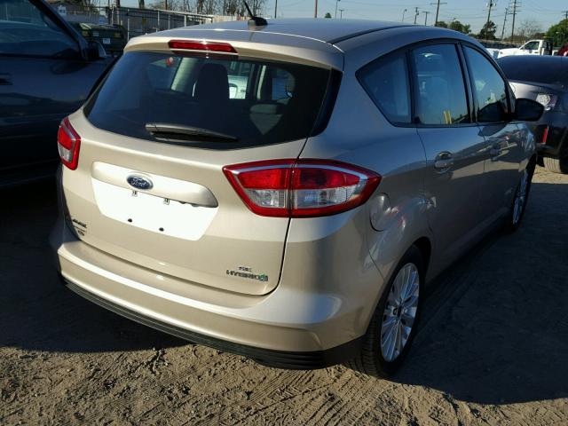 1FADP5AU4HL100999 - 2017 FORD C-MAX SE GOLD photo 4