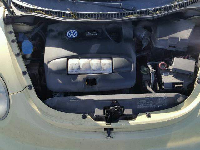 3VWCK21Y93M302716 - 2003 VOLKSWAGEN NEW BEETLE 黄色 照片 7