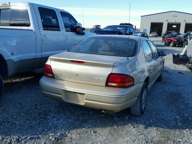 1B3EJ46X0YN172849 - 2000 DODGE STRATUS SE GOLD photo 4