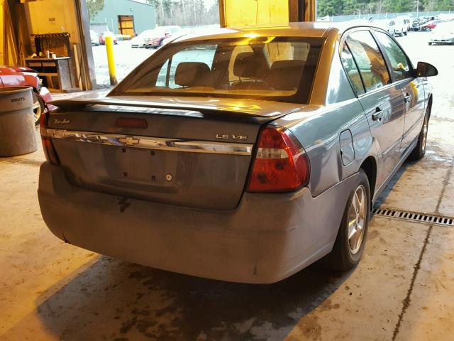 1G1ZT52845F315265 - 2005 CHEVROLET MALIBU LS GRAY photo 4