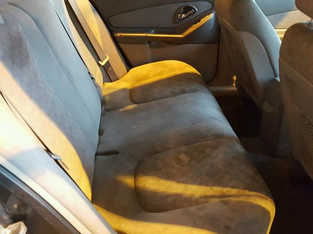 1G1ZT52845F315265 - 2005 CHEVROLET MALIBU LS GRAY photo 6