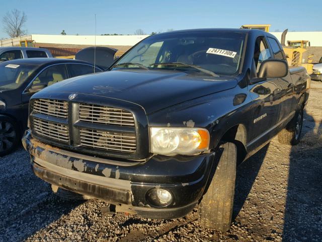 1D7HA18N92J219550 - 2002 DODGE RAM 1500 BLACK photo 2