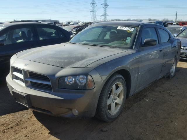 2B3KA33VX9H532087 - 2009 DODGE CHARGER SX GRAY photo 2